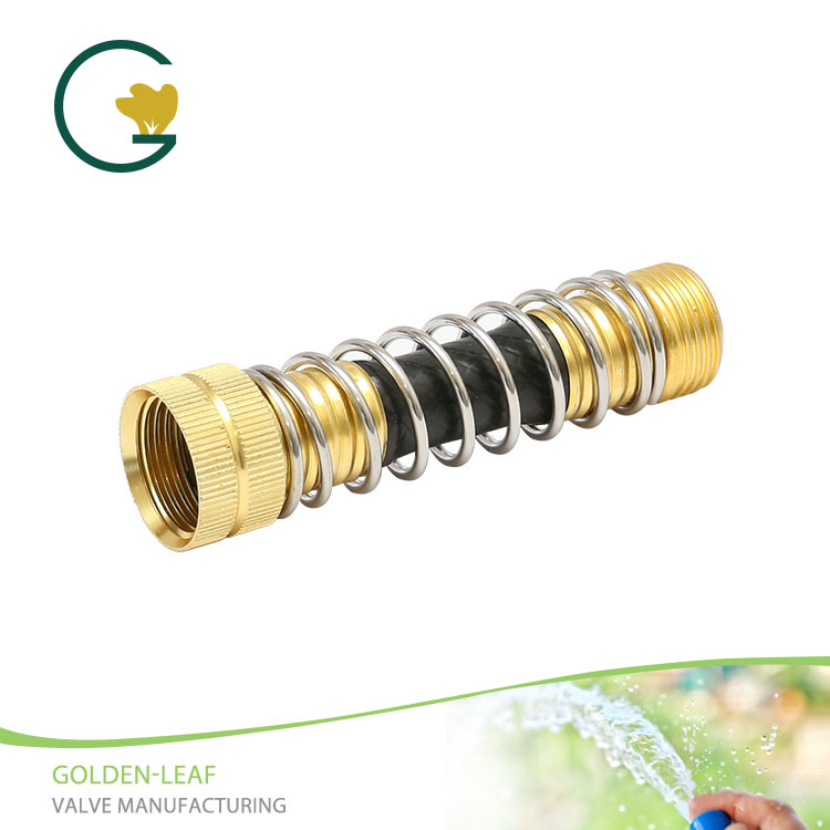 commoda Brass 3/4-in Garden Hose Coiled Spring Faucet Repair Connector