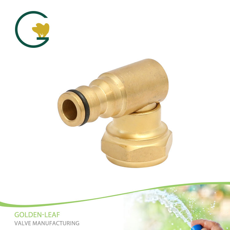 CCCLX Degree Swivel Rose Connector Male Octanguli Collarem In aes