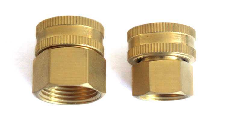 Dual Female aes Swivel Hose Connector